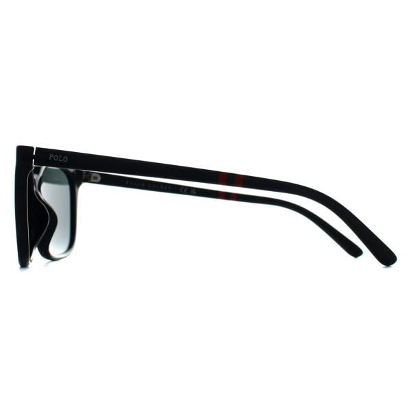 Polo Ralph Lauren Sunglasses PH4235U 500187 Shiny Black Dark Grey