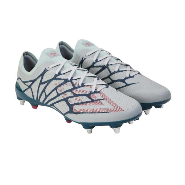 Umbro Mens Velocita Alchemist Pro Football Boots - Plain Air/Geranium/Blue Coral/Eggshell - 