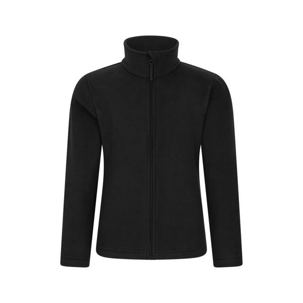 Mountain Warehouse Childrens/Kids Camber II Full Zip Fleece Jacket - Black - 
