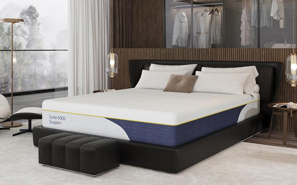 Luna 6000 Support Gel Memory Pocket Hybrid Mattress Image