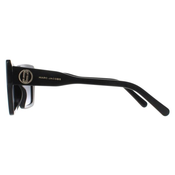 Marc Jacobs Sunglasses MARC 733/S 807 9O Shiny Black Dark Grey Gradient