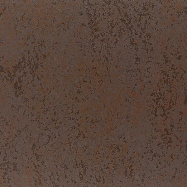 Wyld Haus Perth 200cm Rusty Brown Ceramic Rectangular Dining Table Industrial Black Metal Legs
