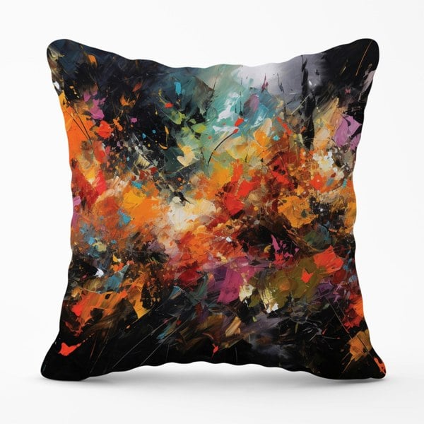 Warren Reed A Vibrant Abstract Painting Cushions