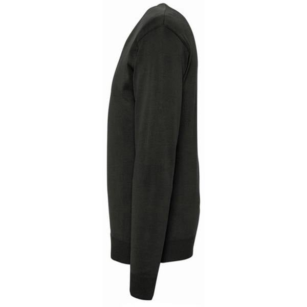 SOLS Mens Galaxy V Neck Sweater - Black