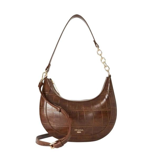 Dune London Diversion Shoulder Bag - Brown - 