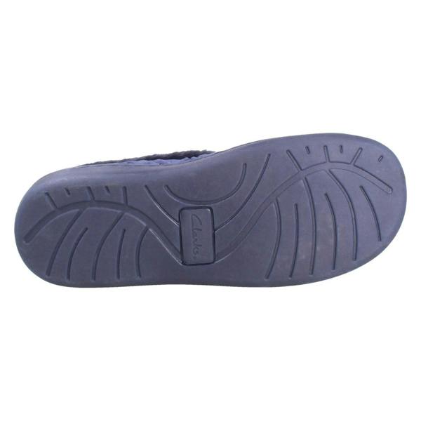 Clarks Ladies Clarks Wide Fitting Woven Quilted Slippers Twyla Star
