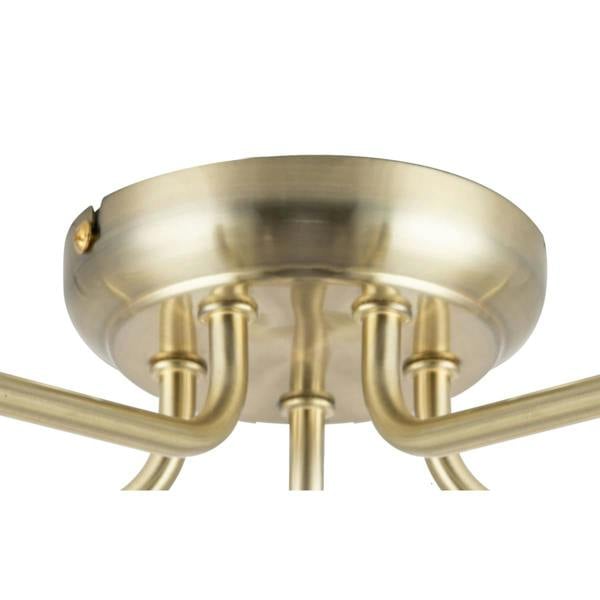 COSYLYTE Fraser 5 Light Metal Ceiling Flush Light