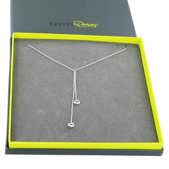 Reeves & Reeves Falling Knot Necklace