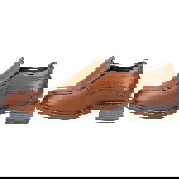 Hush Puppies Donovan Leather Men's Tan Slip-On Shoes