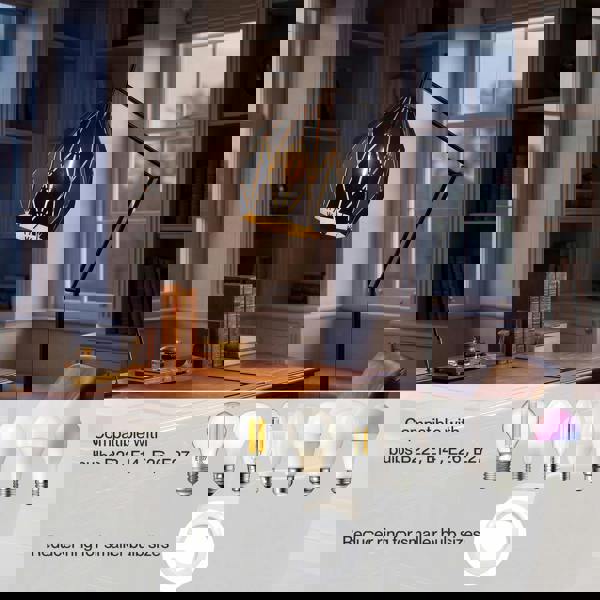 Emitto Ceiling Light Shade Pendant Metal Lampshade Easy Fit Lightshade Geometric