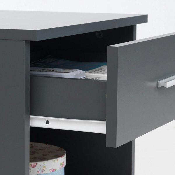 Timber Art Design Rio Costa Bedside Cabinet Bedroom Furniture Nightstand Table 1 Drawer