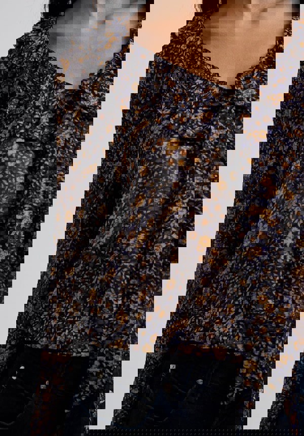 Joni Aster Blouse in Black