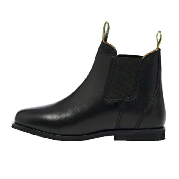 Moretta Childrens/Kids Fiora Leather Jodhpur Boots - Black