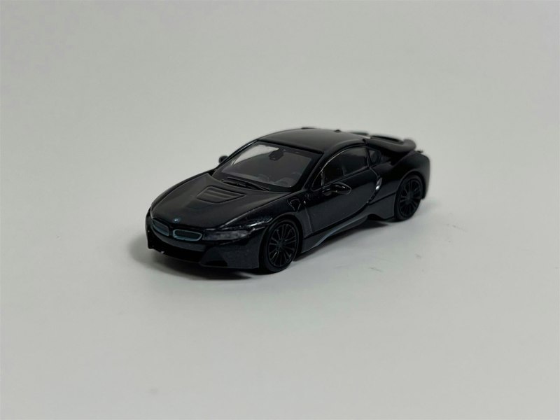 Minichamps BMW i8 Coupe 2015 Grey Metallic 1:87 Scale 870028222