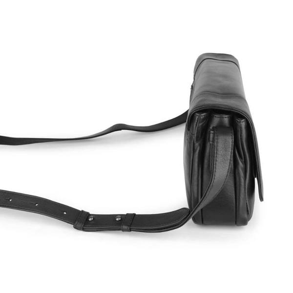 Black-Waxy-Leather-Triple-Zipper-Handbag-Chester-3313-2.jpg