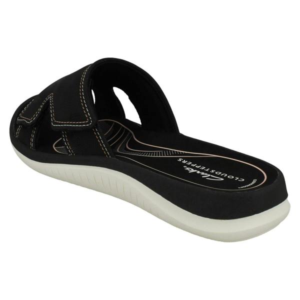 Clarks Ladies Cloudsteppers By Clarks Camo Detailed Mule Sandals Glide Bay 2
