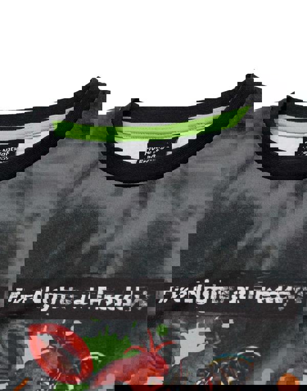 Five Nights At Freddy's Boys Black Ready For Freddy Long Sleeve Long Leg Pyjama Set