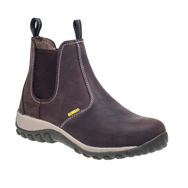 Radial Brown Leather Dealer Boot - Hi-Vis Trousers