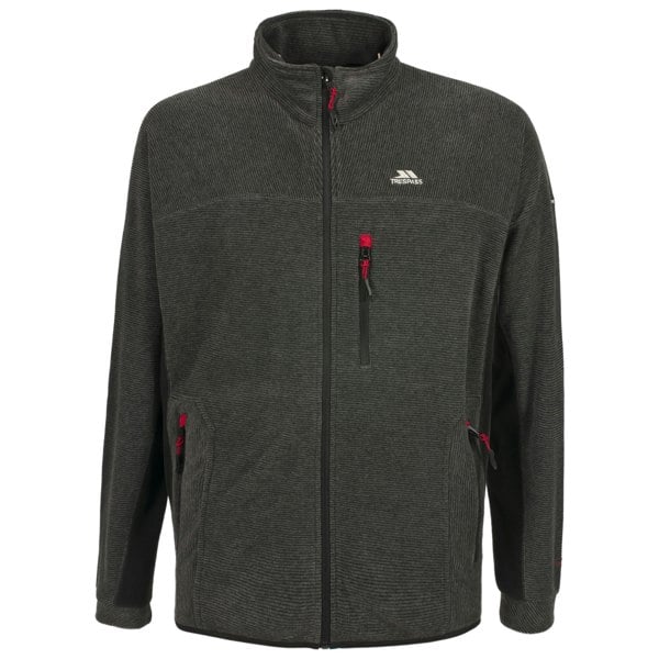 Trespass Men's Jynx Full Zip Fleece Jacket - Black