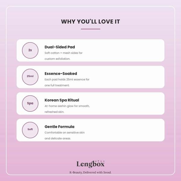 Allongs Korean Spa Body Peeling Pad (Soft)
