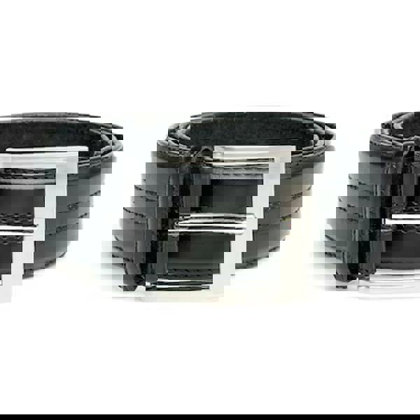 Duke D555 Harley Stitched Waist Belt - Black