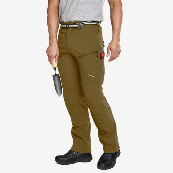 Genus Men's 3-Season Gardening Trousers - Deep Tan