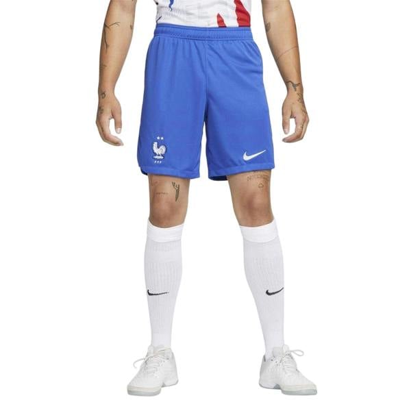 Nike Mens 2022-2023 France Football Shorts - Blue - 