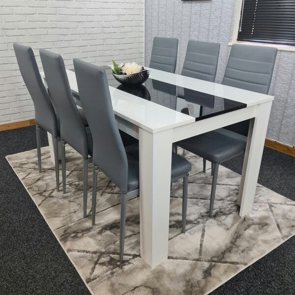 Kosy Koala Dining Table Set with 6 Chairs Dining Room and Kitchen table set of 6