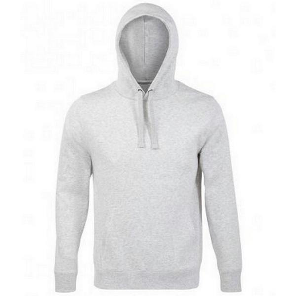 SOLS Unisex Adults Spencer Hooded Sweatshirt - Ash - 