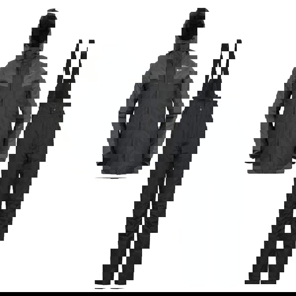 Mountain Warehouse Mens Ski Jacket & Trousers - Black - 