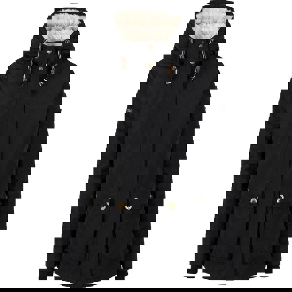 Trespass Womens/Ladies Token Waterproof Jacket - Black - 