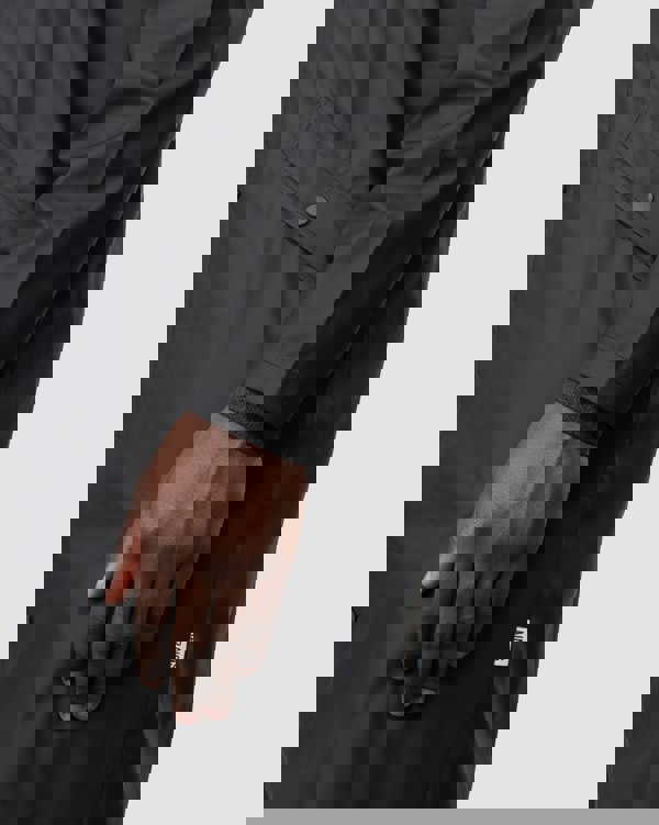 Rains Longer Unisex Jacket - 01 Black