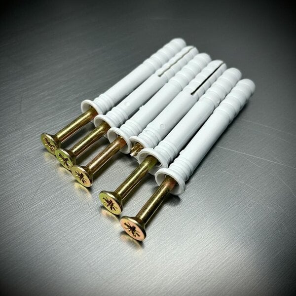 Fixaball Hammer Frame Fixings ZYP Pozi Countersunk Screw Plug