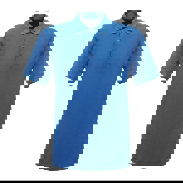 Regatta Professional Mens Coolweave Short Sleeve Polo Shirt - Oxford Blue - 