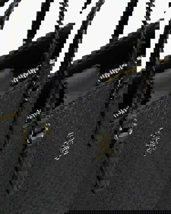 Tommy Hilfiger TH Daily Mono Womens Satchel Bag - Black