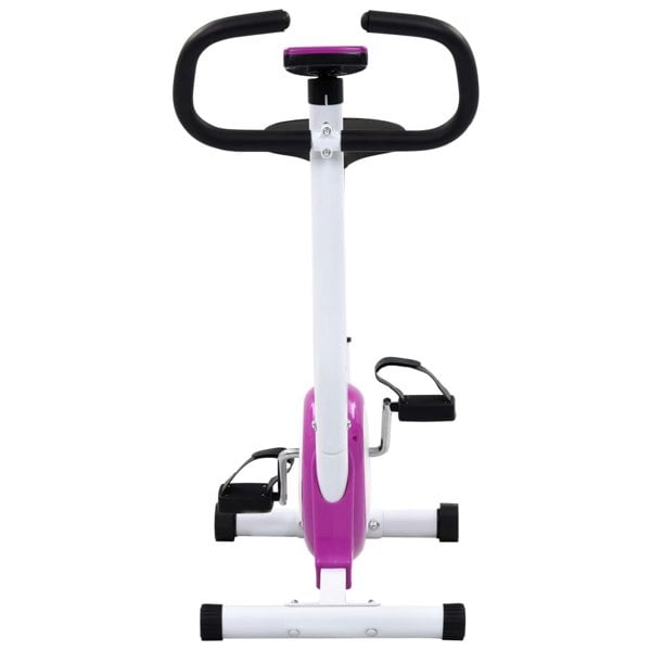 Berkfield Exercise Bike with Belt Resistance Purple
