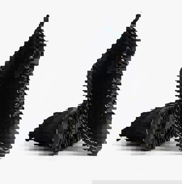 Popps 1961 MOD Mens Suede Boots Navy