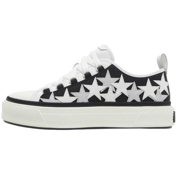 Amiri Stars Court Low Sneakers - Black