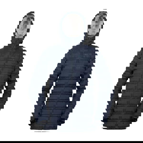 Mountain Warehouse Womens/Ladies Faux Fur Lined Padded Jacket - Navy - 