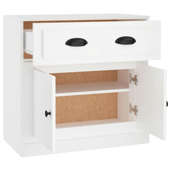 Berkfield Sideboard White 70x35.5x67.5 cm Engineered Wood