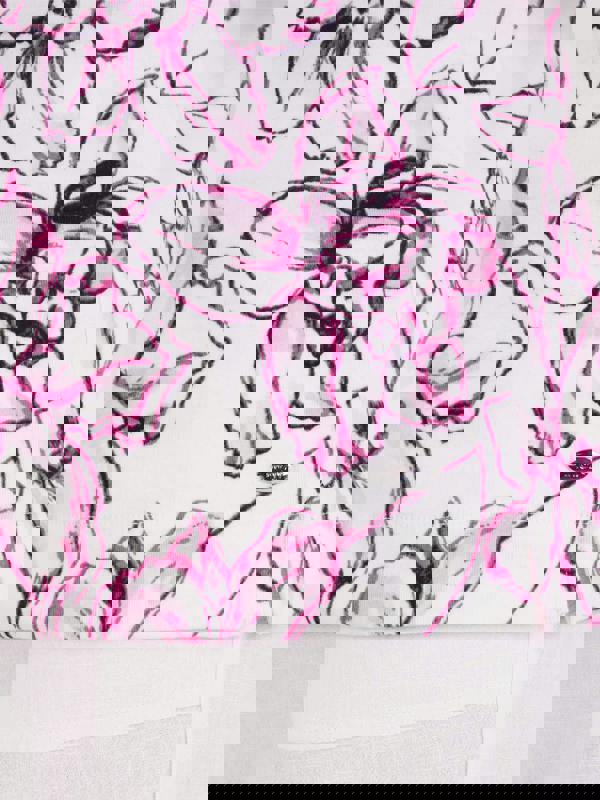 TIGI Sketch Orchid Print Top