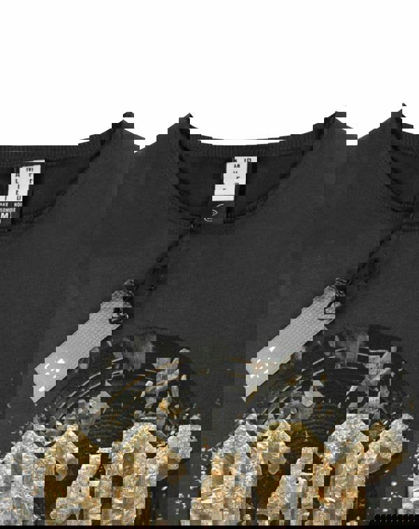 Amplified Clothing Mens Grey Ac/Dc Short Sleeved T-Shirt