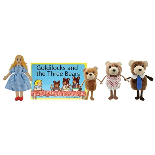 The Puppet Company Goldilocks & The Three Bears - Traditional Story Sets