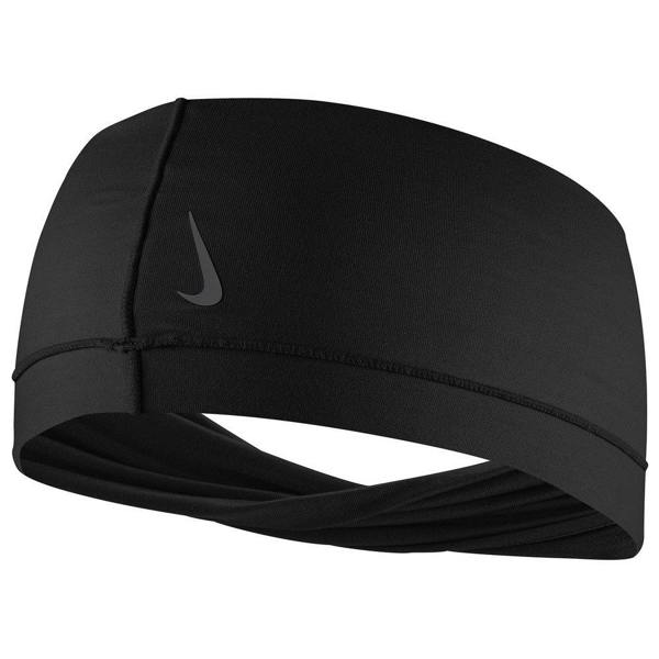 Nike Womens/Ladies Twisted Wide Band Yoga Headband - Black/Anthracite - 