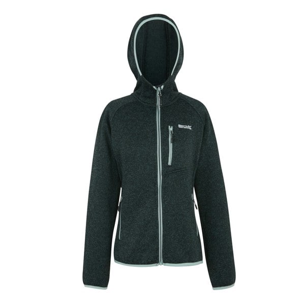 Regatta Womens Newhill Hooded Fleece Jacket - Spruce Green