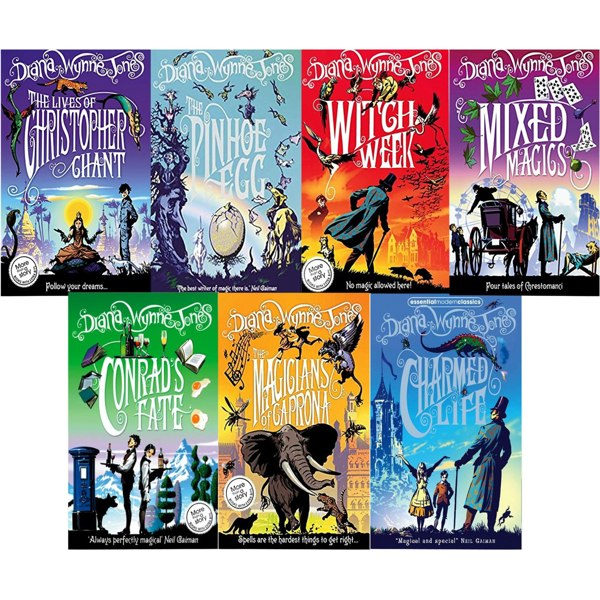 Chrestomanci Series & Howl's Moving Castle Series By Diana Wynne Jones 10 Books Collection Set