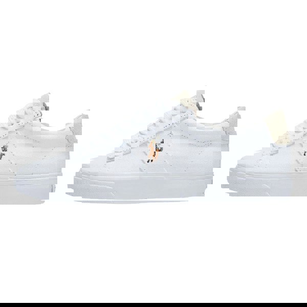 Ralph Lauren - Sayer Canvas Trainers - White