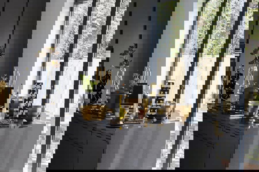 MasterClass Electronic Dual Dry and Liquid Scales with Brass Finish Bowl