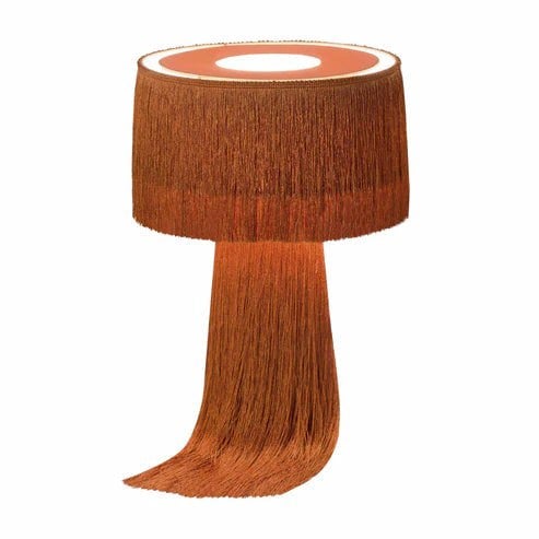 Furniture Edit Atolla Brick Tassel Table Lamp