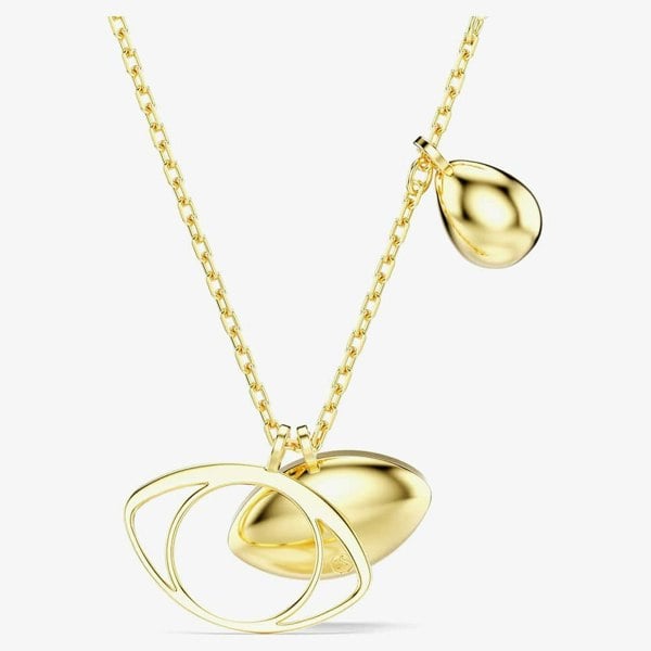 Swarovski Symbolica Gold Tone Plated Evil Eye Necklace 5692178